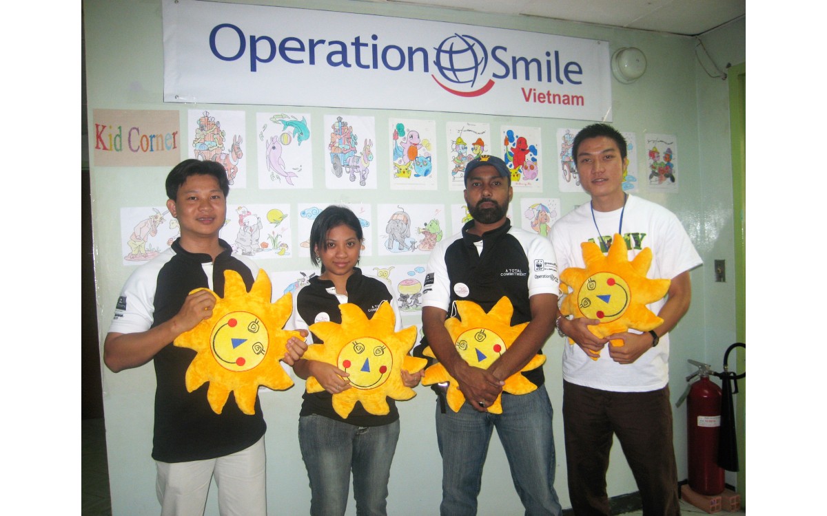 HỖ TRỢ TỪ THIỆN CHO HOẠT ĐỘNG OPERATION SMILE VIỆT NAM